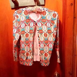 Crown Ivy light weight summer sweater sz M